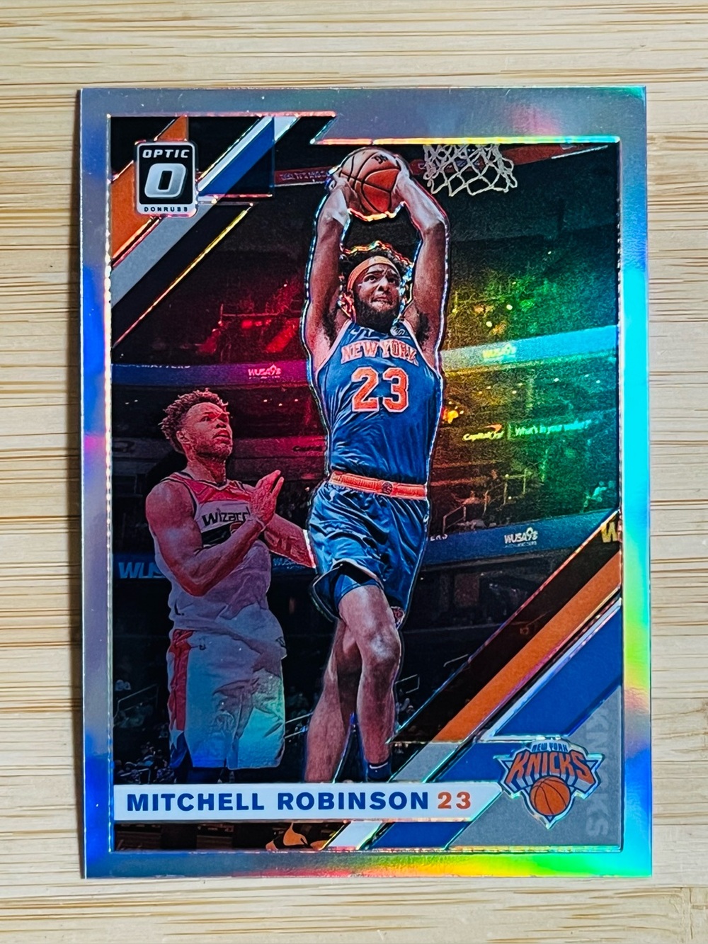 MITCHELL ROBINSON 2019-2020 Panini Donruss Optic Silver Prizm Refractor